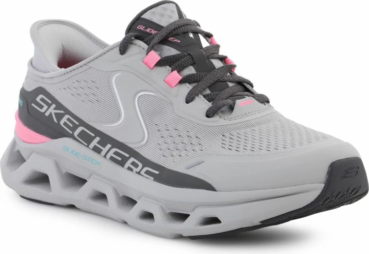 Atlete për femra Skechers, gri/rozë