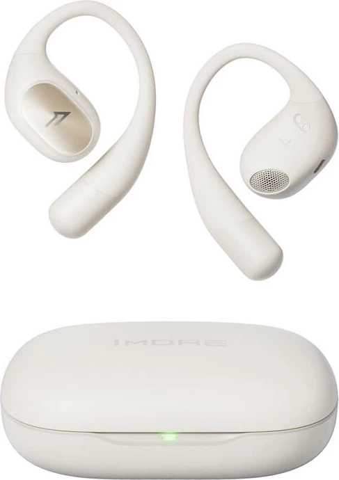 Kufje wireless 1MORE S31 OPEN, të bardha, me kasë karikimi