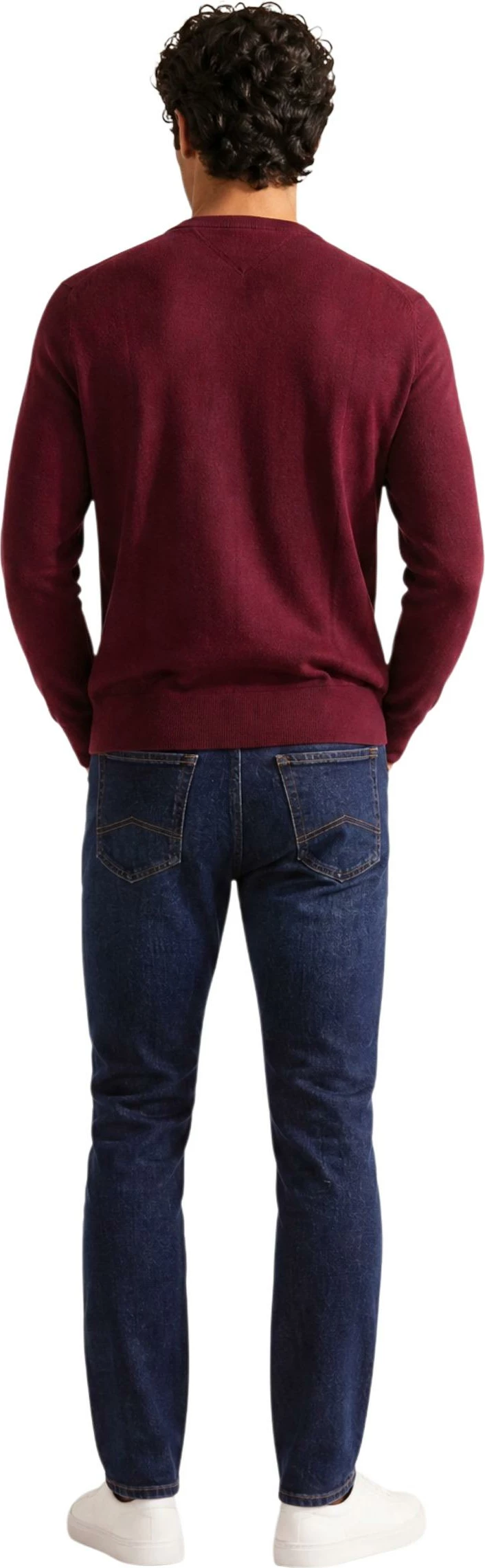Xhemper për meshkuj Tommy Hilfiger MW0MW28046, bordeaux [Madhësia: M]