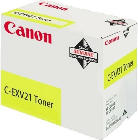Toner Canon C-EXV21, 14000 faqe, Verdhë