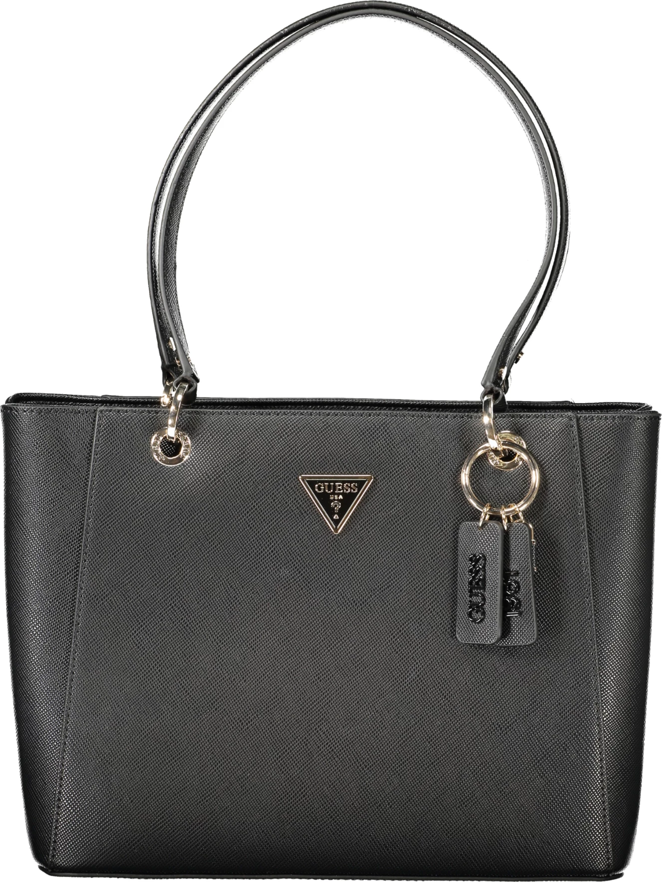 Çantë GUESS JEANS NOELLE II BAG femra, e zezë