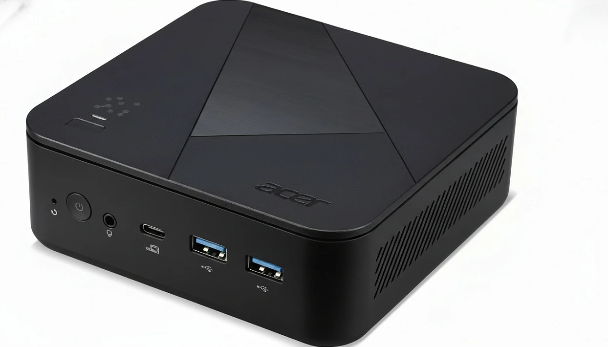 Kompjuter mini barebone Acer Veriton NUC VN1502G, Core i3-1315U, pa RAM/pa SSD, pa OS, i zi