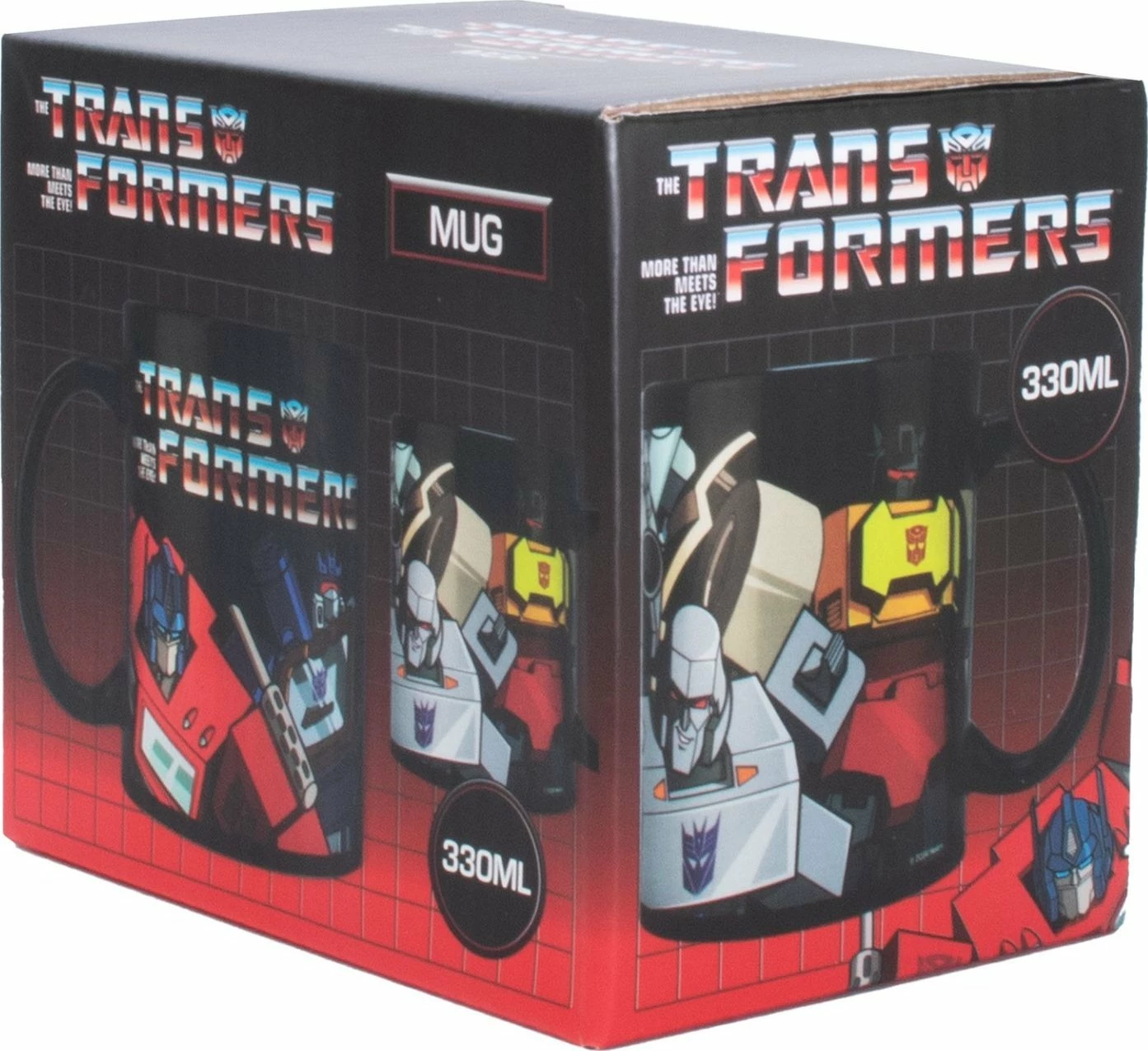 Mug Thumbs Up Transformers 330 ml, e zezë
