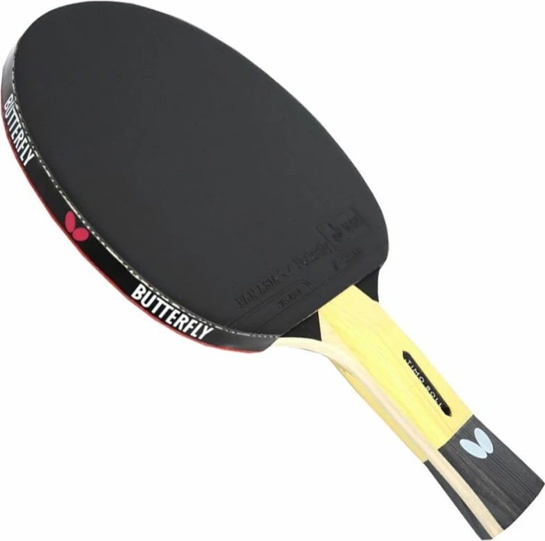 Reket ping pongu Butterfly, uniseks, i kuq dhe i zi