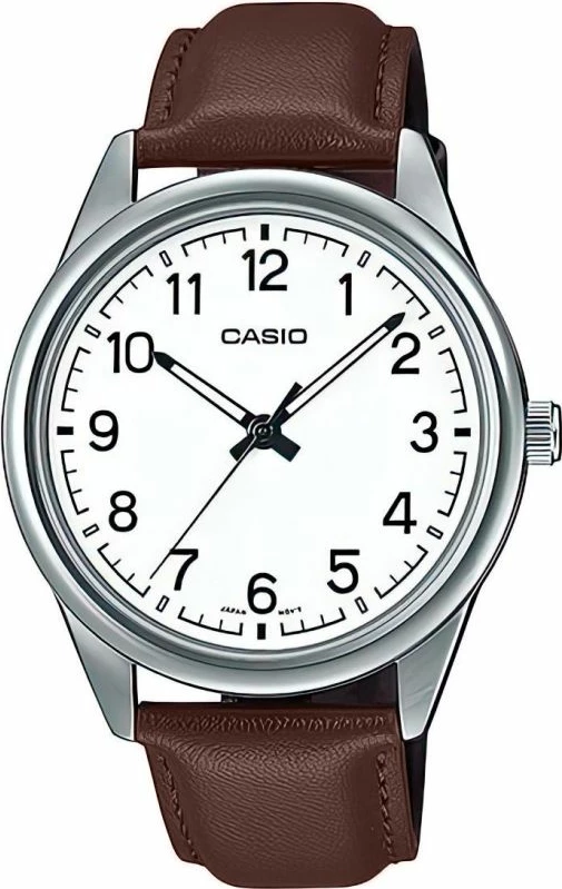 Orë dore për meshkuj Casio, kafe