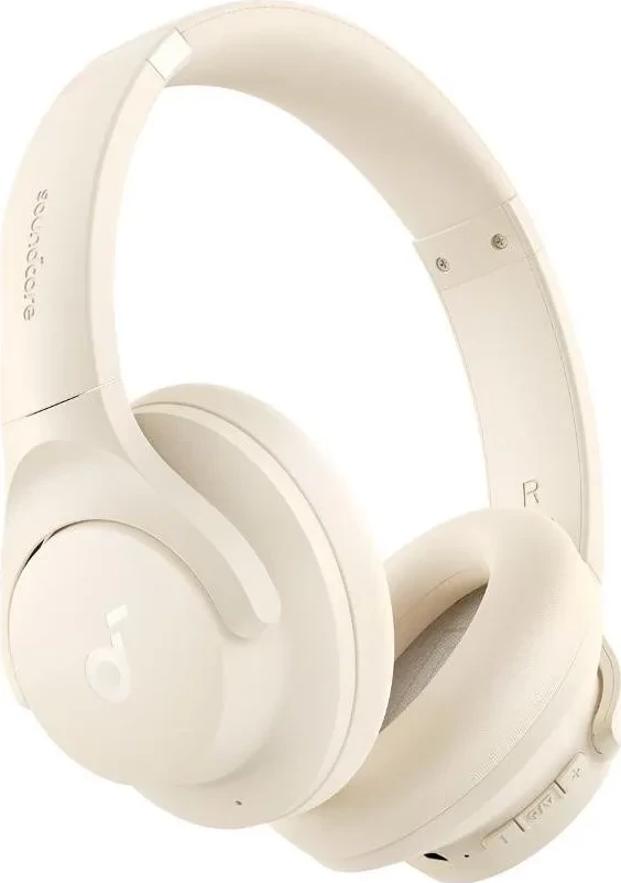 Kufje Anker Soundcore Q20i, Bluetooth 5.0, ANC, 60 orë, të bardha