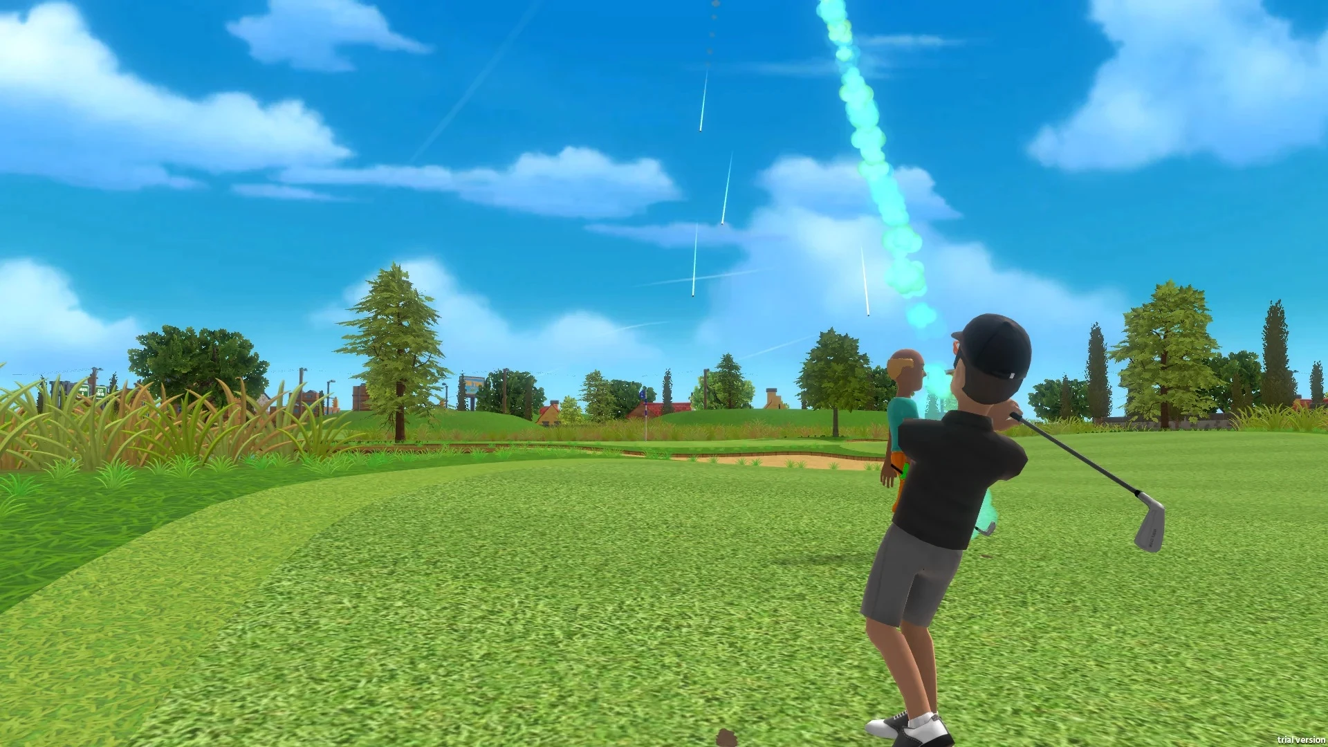 Komplet lojë golfi Maxx Tech Tee Time Golf për Nintendo Switch (CIAB), 2 klube Joy-Con