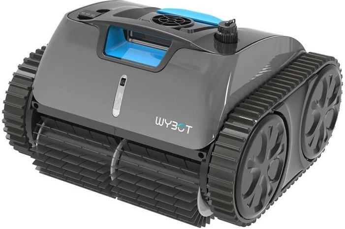 robot pastrimi pishine pa tela, Wybot, C1 Pro, 120 min, fuqi 65W, bateri 25.9V 4600mAh, kontroll me aplikacion, IPX8, gri