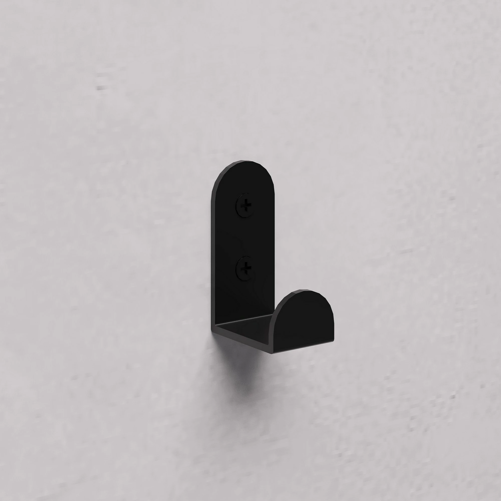 Varëse muri Wallity, metalike, një copë, e zezë