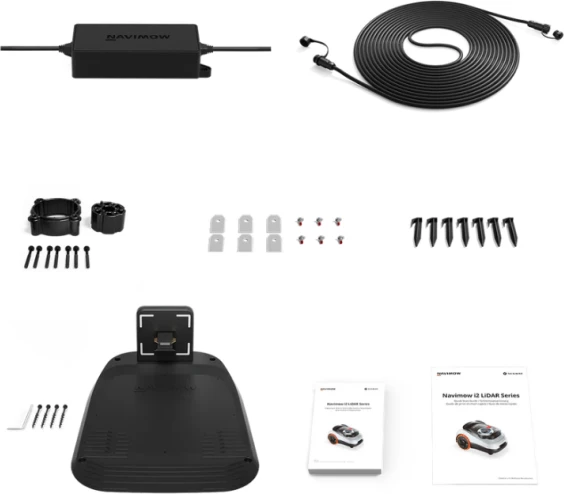 robot kositës bari Segway Navimow i210E LiDAR EU, deri 1000 m², 18 cm, gri/zi