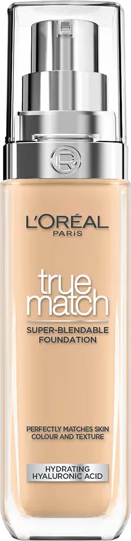 Fondatinë L'Oreal Paris True Match për femra 3D-3W Warm Undertone 30ml