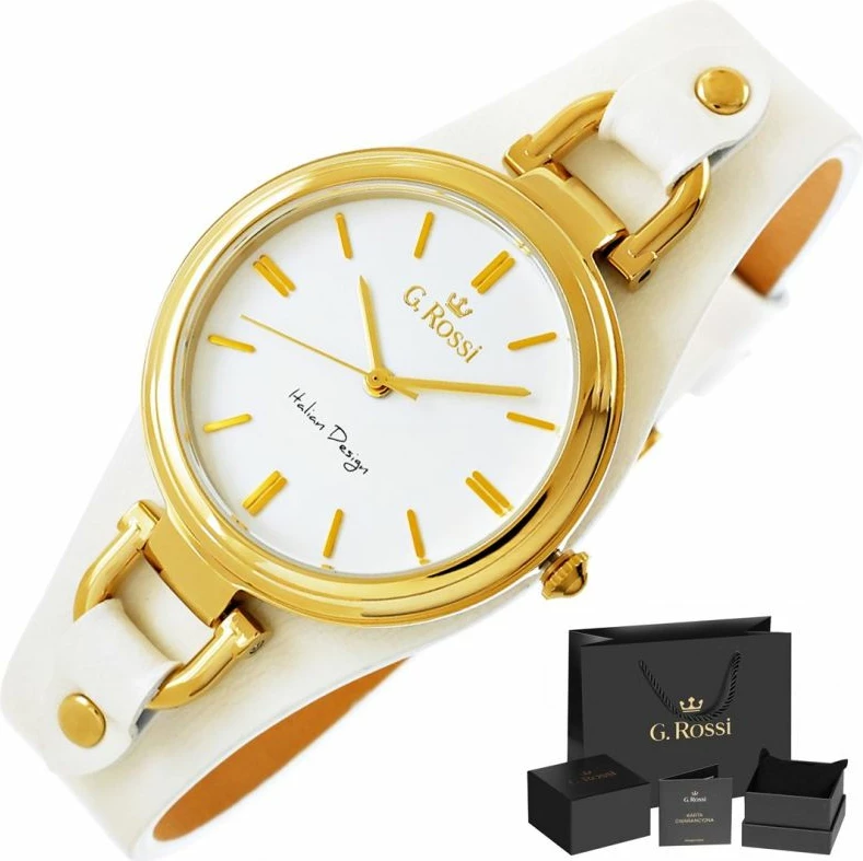 Orë dore për femra G.Rossi, të bardhë dhe të artë