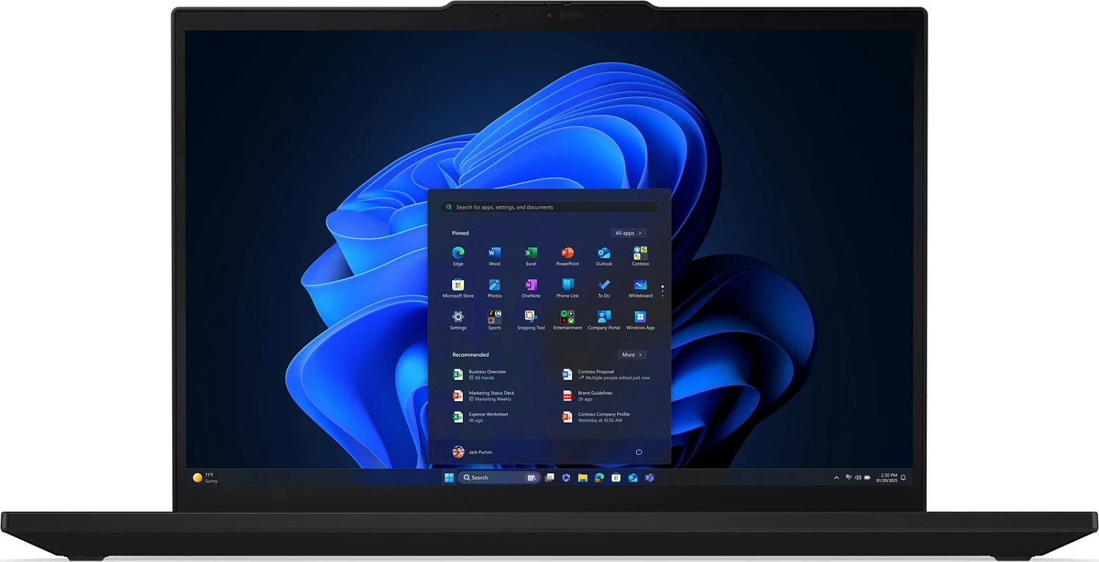 Laptop Lenovo ThinkPad T16 G4, Intel Core Ultra 5 228V, 32GB RAM Memorje, 1TB SSD, 16" WUXGA, Windows 11 Pro, i zi