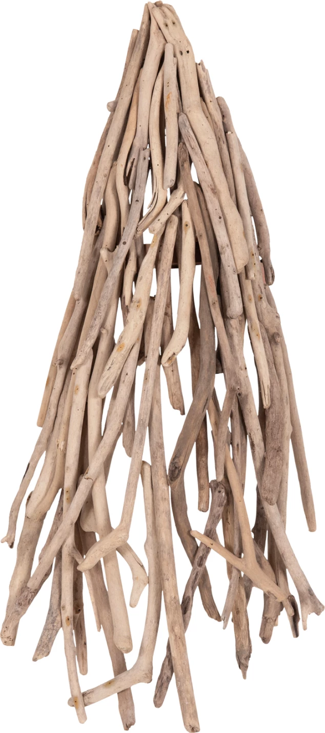 Llambë muri VEKNA, dru driftwood natyral, 43x15x100cm