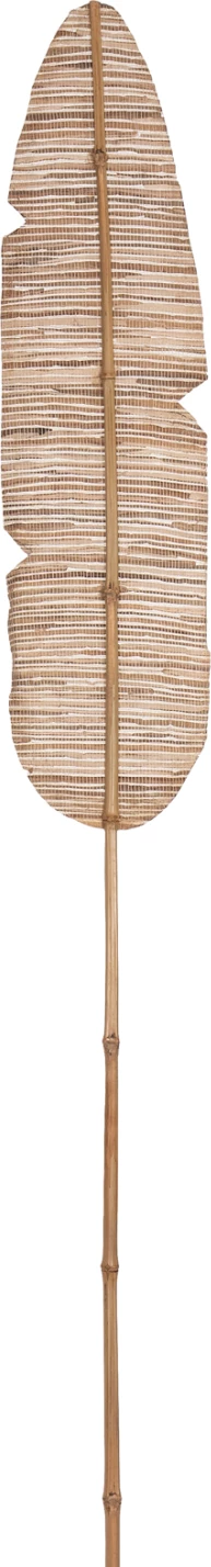 Gjethe dekorative FH7874, ngjyrë natyrale, 15x200x3 cm