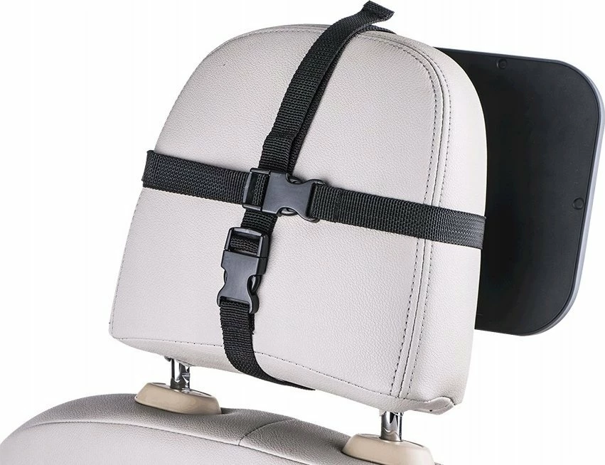 Pasqyrë për veturë për bebe Akuku A0646 360°, 24.8 × 18 cm, e zezë