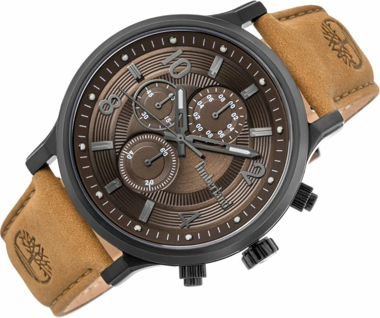 Orë dore për meshkuj Timberland Driscoll TDWGF0055703, kafe, set me çantë