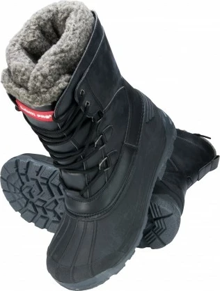 Çizme bore LAHTI PRO L30802 madhësi 41 me pellush artificial, të lehta, të zeza