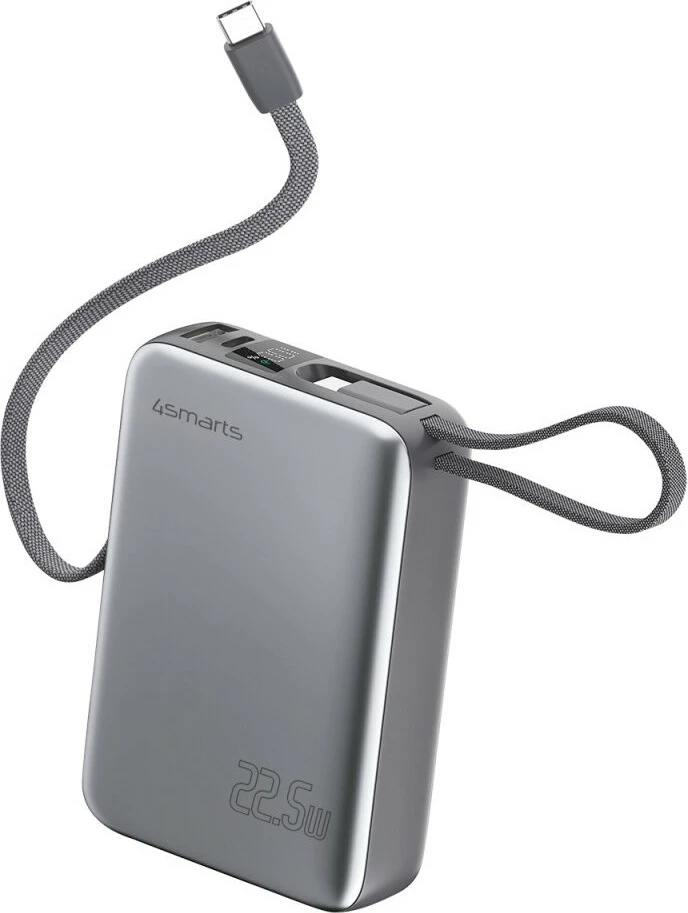 Powerbank 4smarts Powerbank Pocket Dual Cord 20000mAh 22.5W spacegrau 5