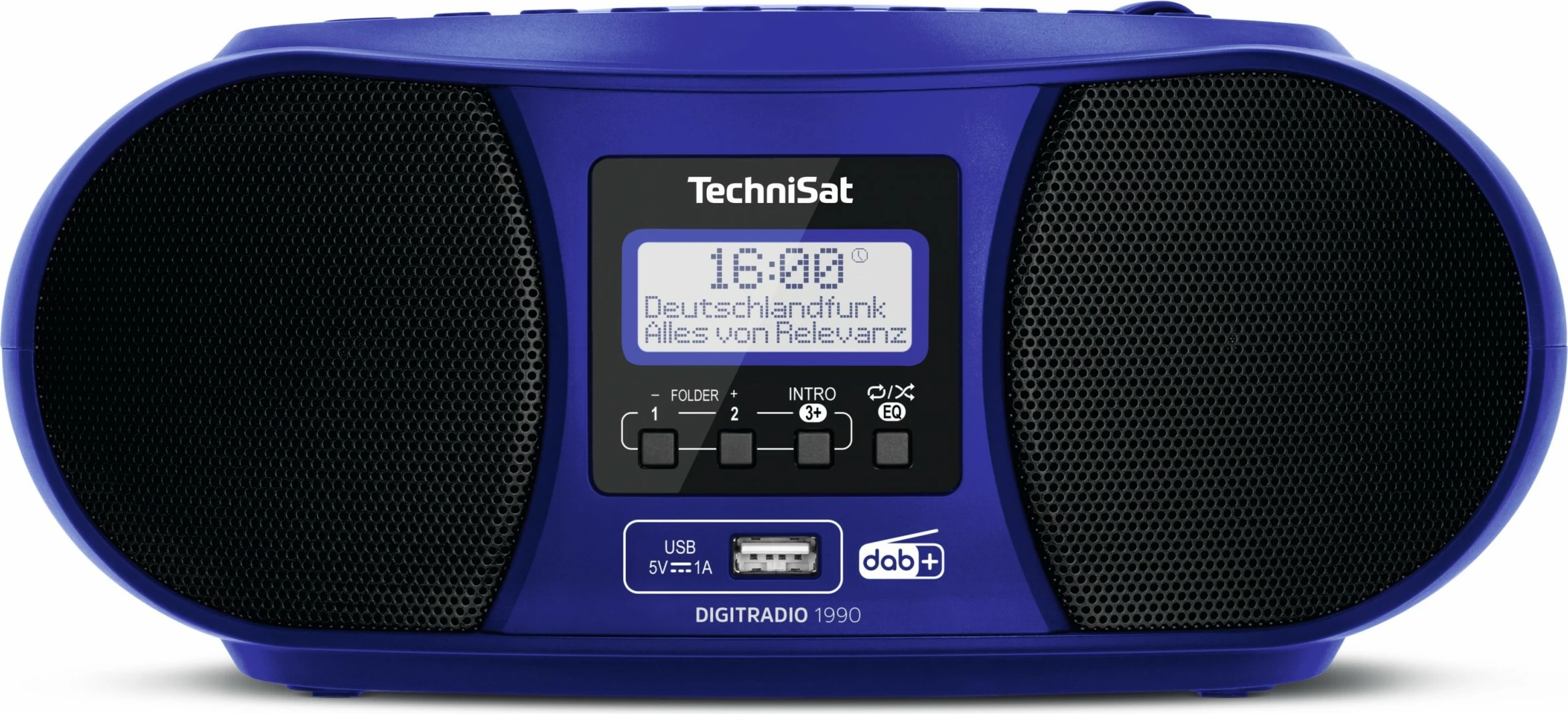 Radio digjitale TechniSat DigitRadio 1990, DAB+, USB, kaltër