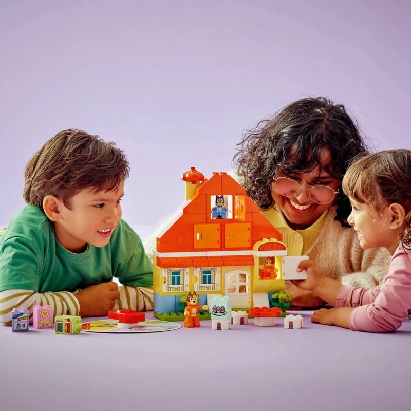 Lodra ndërtimi Lego për fëmijë, blu