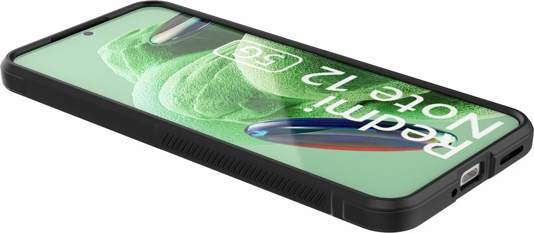 Mbështjellës Hurtel Magic Shield Case për Xiaomi Redmi Note 12 5G / Poco X5 5G, i zi