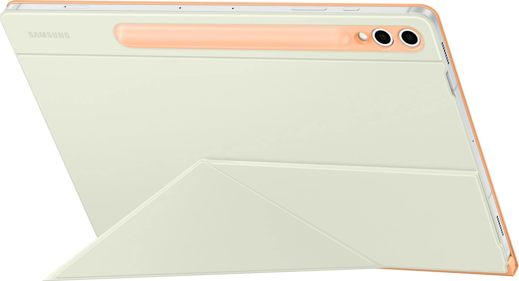 Mbështjellës folio Samsung Galaxy Tab S10+, S9+, S9 FE+, portokalli