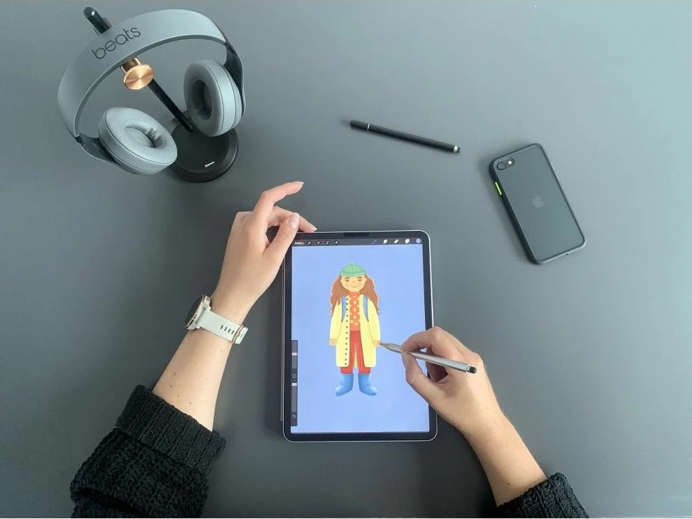 Stylus Tech-Protect Magnet Stylus Magnetic, për tabletë dhe celular, Argjend