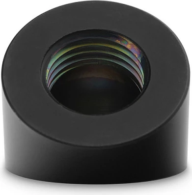 Adapter 45° për ftohje me ujë EK Water Blocks EK-Quantum Torque, G1/4" femër-femër, i zi