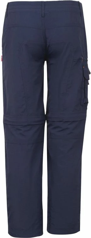 Pantallona fëmijësh Trollkids Oppland navy/orange [Madhësia: 116]