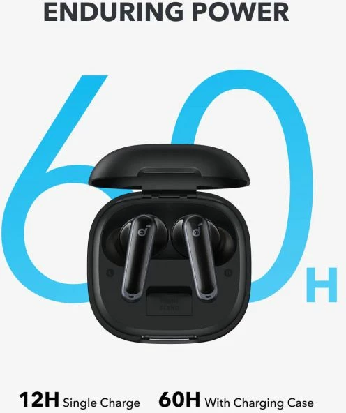 Kufje wireless Anker Soundcore P40i, ANC, Bluetooth 5.3, 12/60h, karikim wireless, IPX5, të zeza