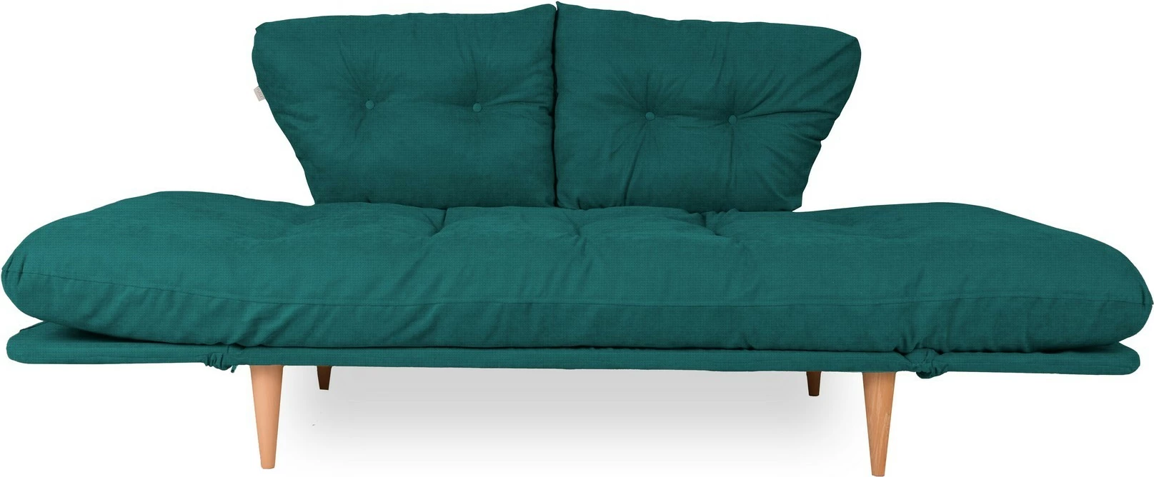 Divan-krevat 3 vendesh Nina Daybed, ngjyrë jeshile petrol, Atelier del Sofa
