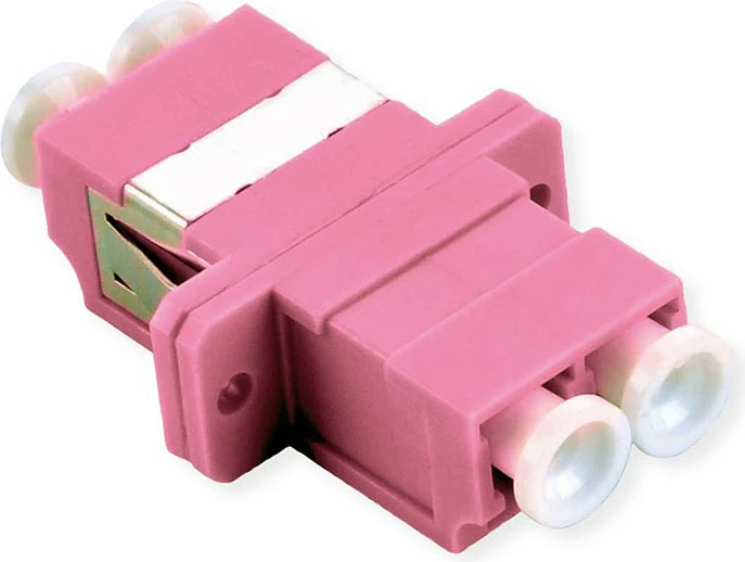 Adapter fibër optike VALUE 21.99.0666, 2x LC (duplex) në 2x LC (duplex), Violet