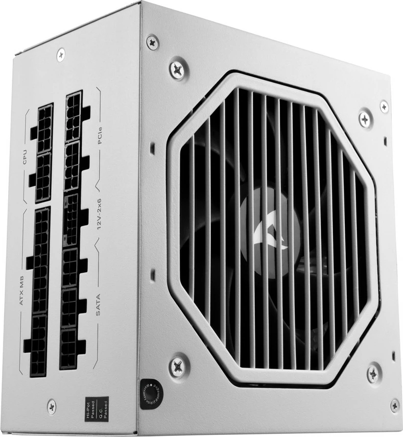 Furnizues energjie Sharkoon Rebel P20 850W, modular, i bardhë