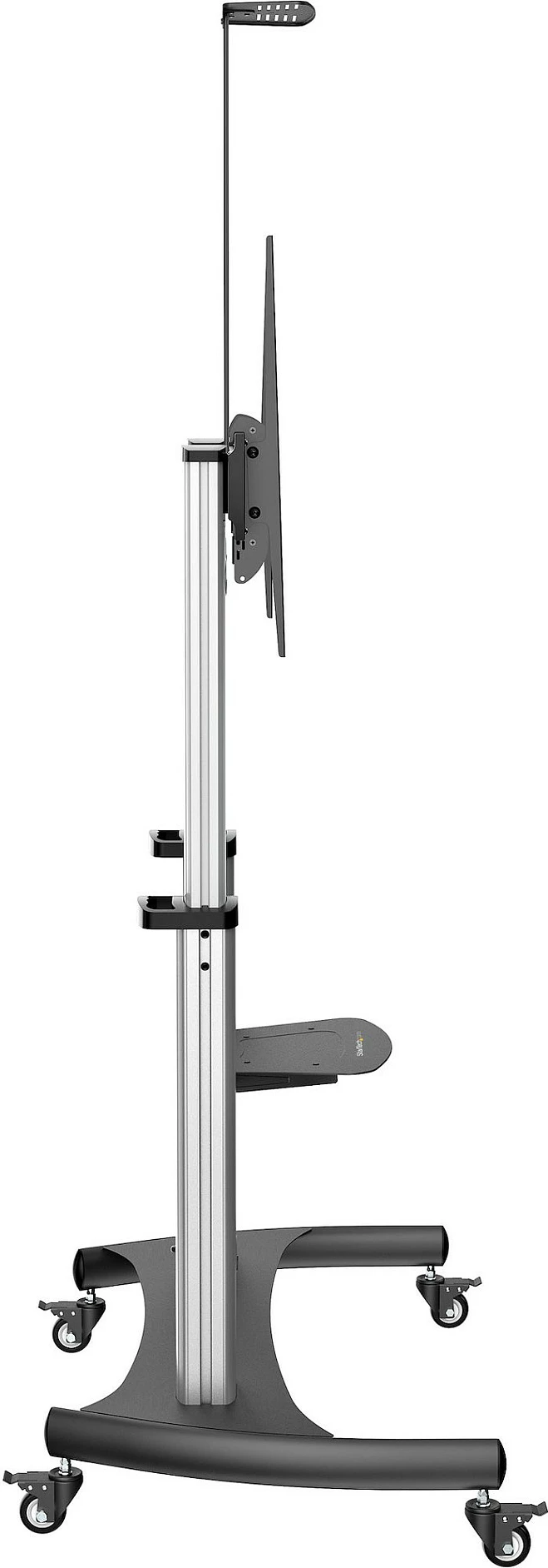 Stendë mobile për TV StarTech STNDMTV100, 60-100", 100 kg, rregullim lartësie, VESA 200x200-1000x600, e zezë