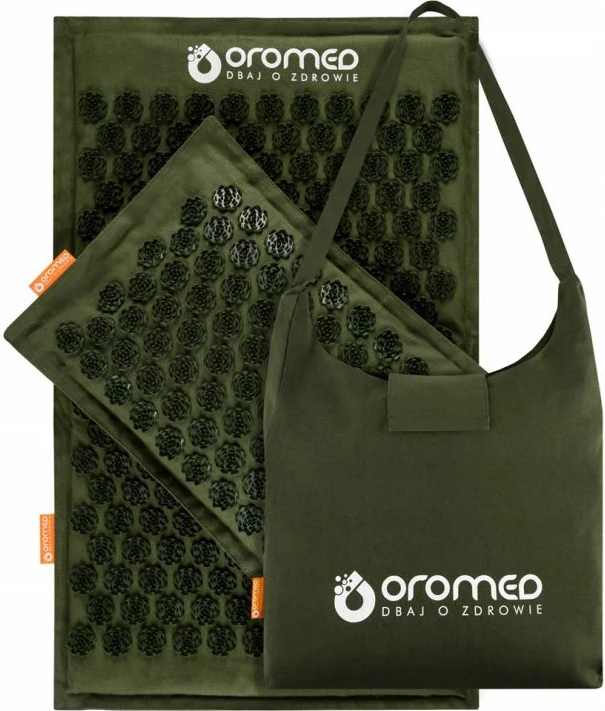 Tapet akupresure oromed, i gjelbër