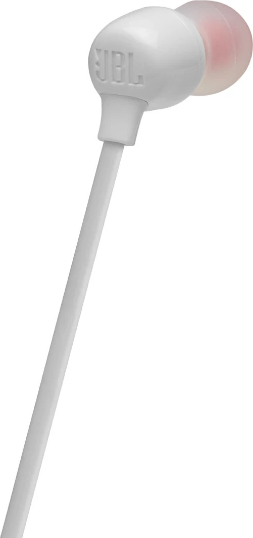 Kufje JBL Tune 125BT Bluetooth in-ear, Pure Bass, 16h bateri, të bardha