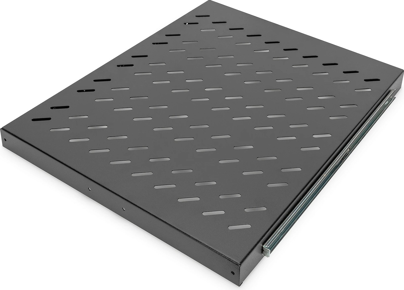 Raft rrëshqitës Digitus 1U 19 inç, 25kg, zi