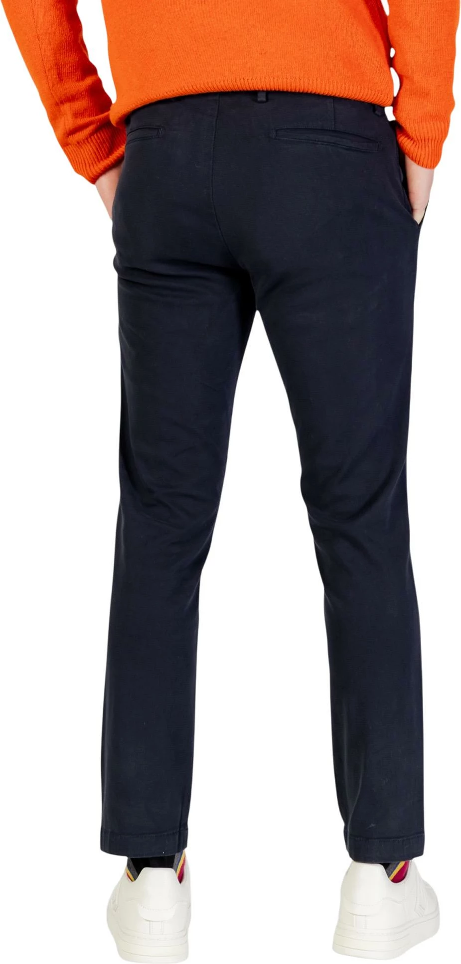 Pantallona chino për meshkuj Borghese 5WPA01 11CO101, të kaltra [Madhësia: XS]