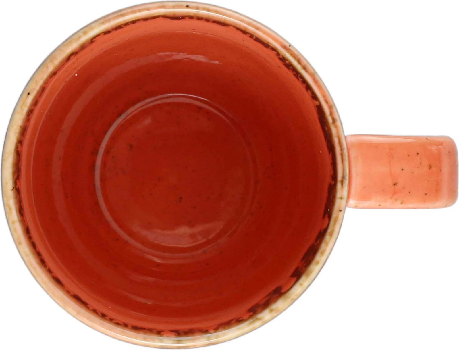 Filxhan porcelani Porland Seasons Amber 260 ml, portokalli, set 6 copë