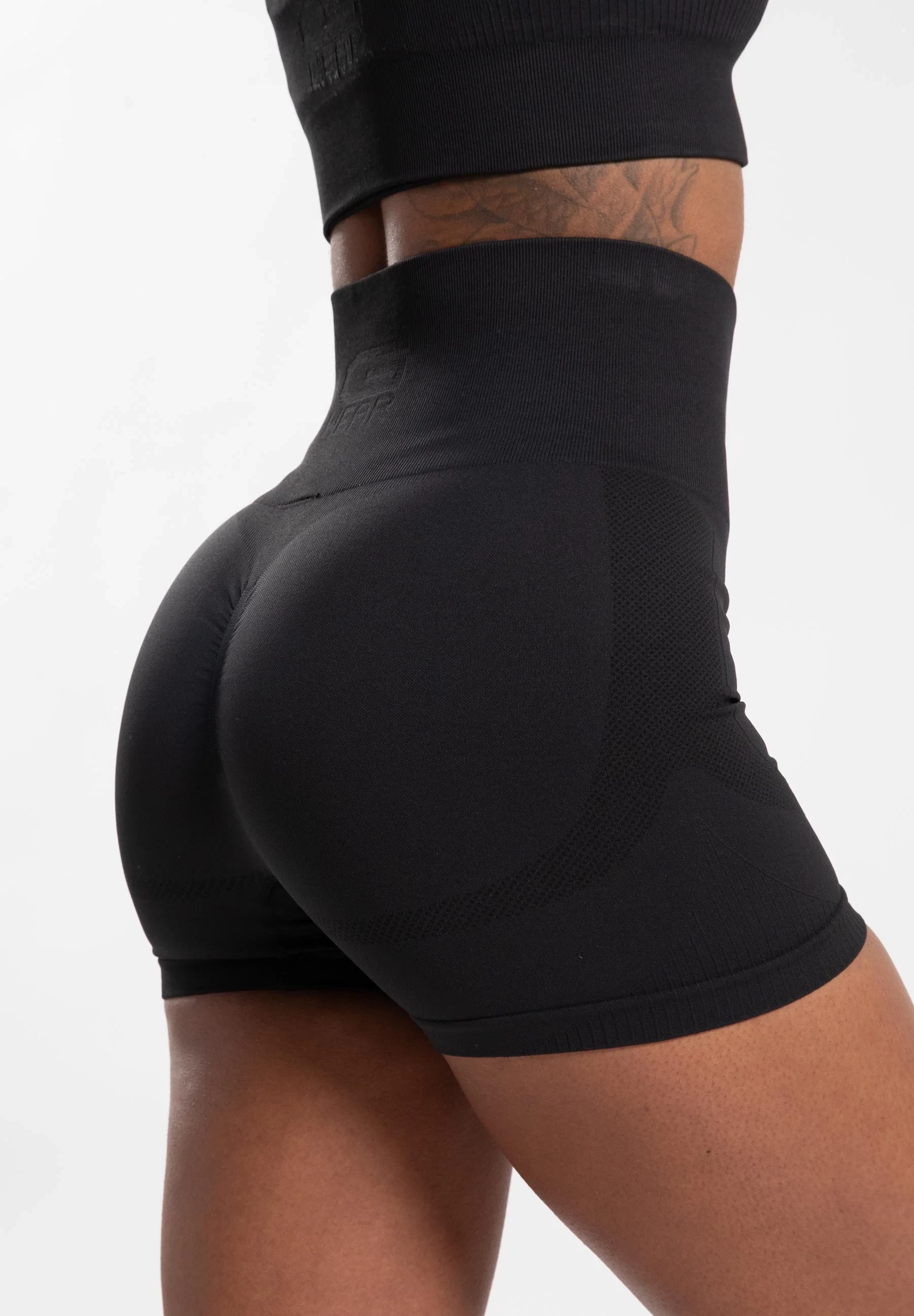 Olivia Seamless Shorts - Black [Madhësia: XS/S]
