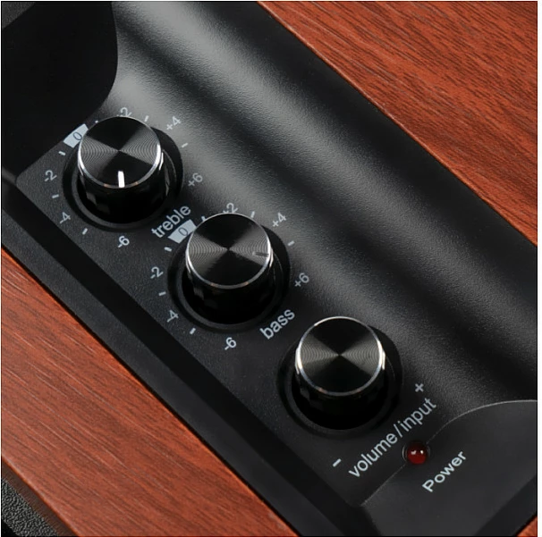 Altoparlantë Edifier Studio R1700BTs 2.0, Bluetooth, 66W, dru/zi