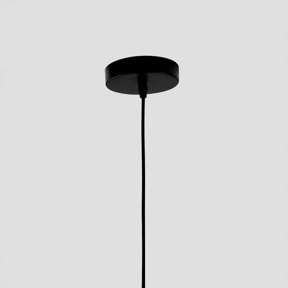 Llambë tavani ANDALUCIA, metal i zi, 61x58x14cm