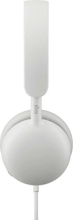 Kufje me mikrofon Logitech Zone Wired 2, USB-C/USB-A, me kabllo 1.9 m, të bardha