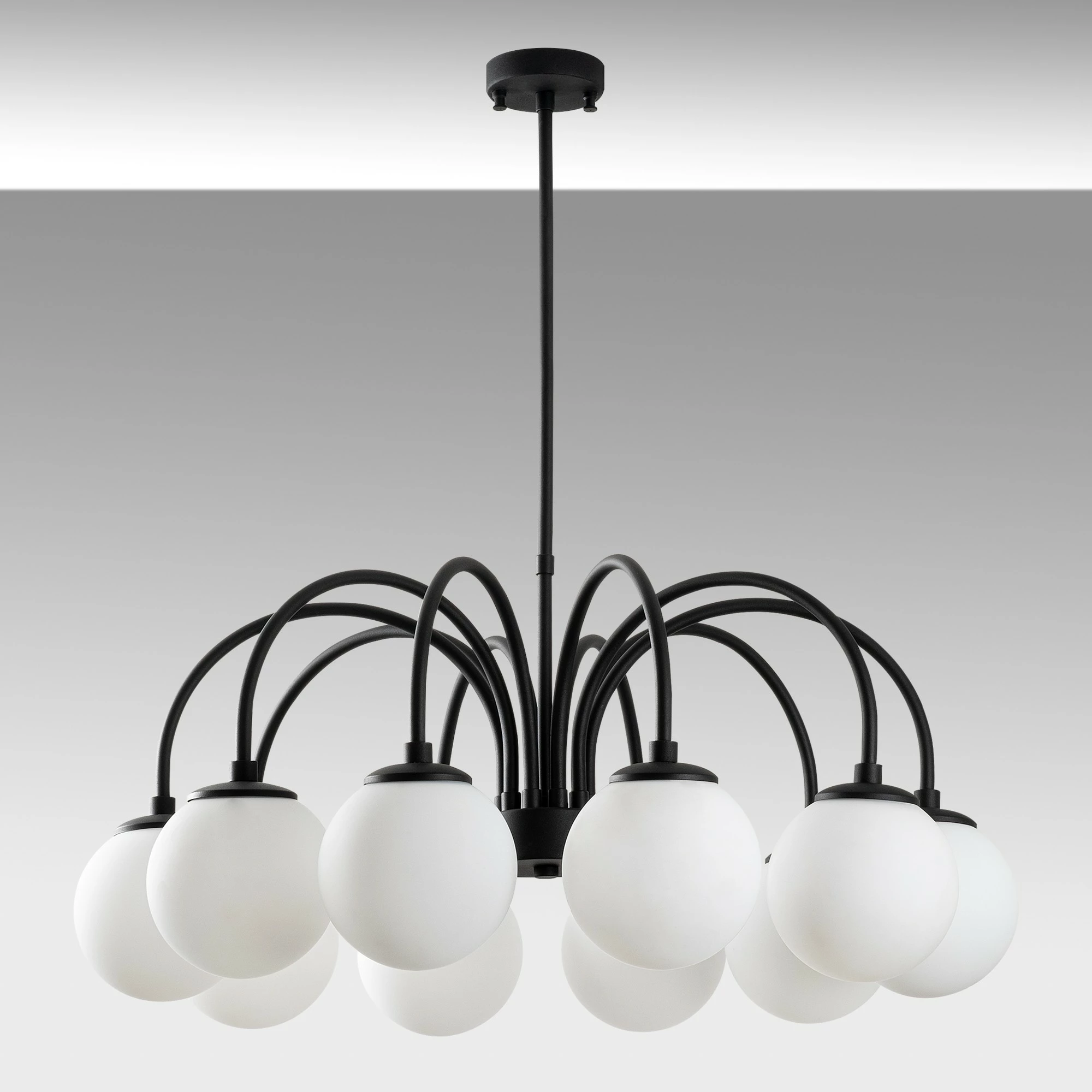 Llambadar modern Opviq, ngjyrë e zezë, Sferıs - 13940