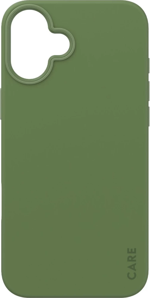 Mbështjellës PanzerGlass CARE Case MagSAFE për iPhone 16 Plus, e gjelbër