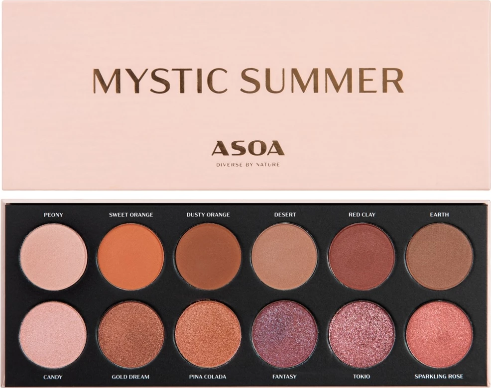 Paletë për sy Asoa Mystic Summer për femra, paletë