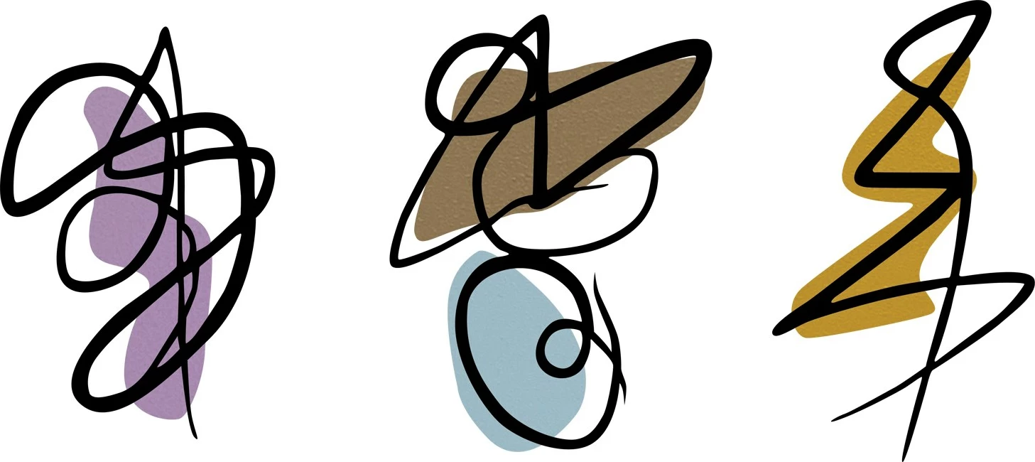 Aksesor dekorativ metalik për mur, Wallity Artifice, shumëngjyrësh