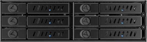 Baj hot-swap Chieftec CMR-625, 6x 2.5" SATA III HDD/SSD, ftohje aktive, i zi