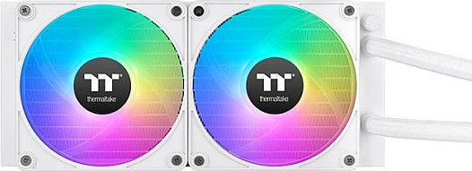 Ftohës me lëng All-in-One Thermaltake TH240 V2 Ultra EX ARGB, 240mm, Snow Edition, i bardhë
